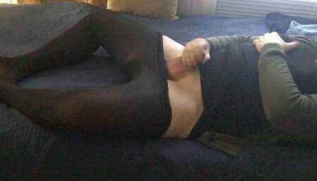 Lauren solo in black dress