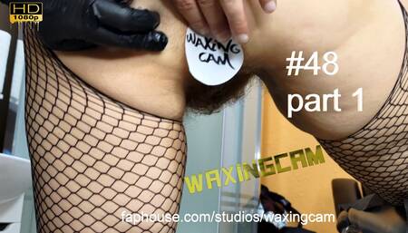 Waxing male #48 part 1