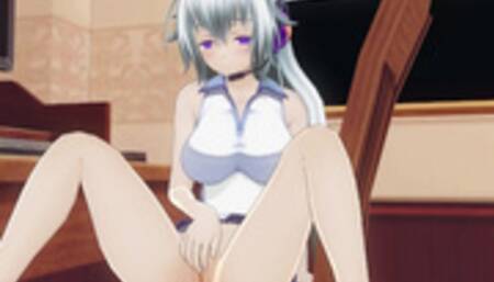 3D HENTAI Gamer Girl Masturbates after Stream