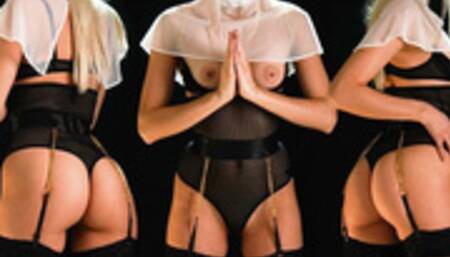 Step Daddy Helps Naughty Step Daughter Nun Lost her Virginity before Monastery / Family Amateur 4k