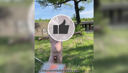 Nude outdoor