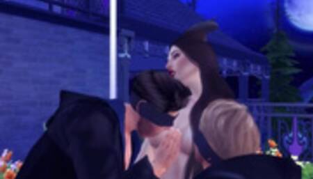 Maleficent Receives all the Pleasure - 3d Hentai - Threesome