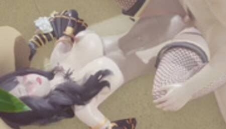 Beautiful White Witch - 3D Hentai - (Uncensored)