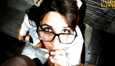 Innocent college girl