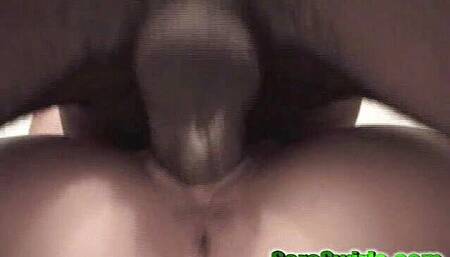 Sara Swirls gets two bbc studs to fuck in front of cuckold
