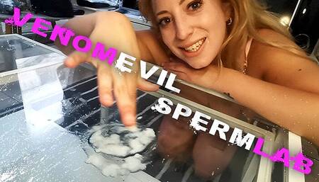 Sperm lab with Venom evil