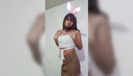 Tranny show the ass in the strret porn