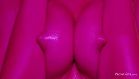 WOWGIRLS Beautiful girl Alissa Foxy starring in a very sensual solo video