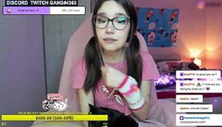 Cute Twitch Streamer Has Accidental Nip Slip on Stream 159