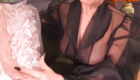 Red XXX and Lucy Gresty want you to stroke your cock