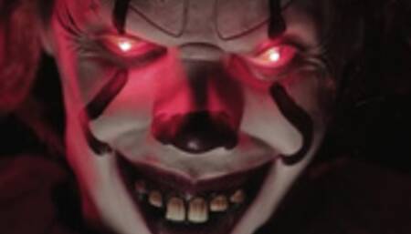 Horny clown Pennywise fucks and crempies your hot girlfriend Diana Daniels - Halloween Special