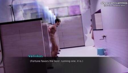 [Gameplay] Waifu Academy | Perfect Slutty Pink Hair Teen With Big Juicy Tits Risky...