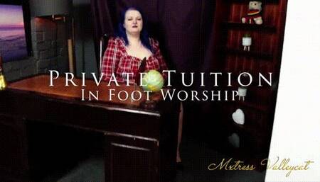 Private Tuition in Foot Worship