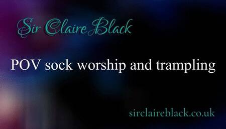 Sock Worship and Trampling