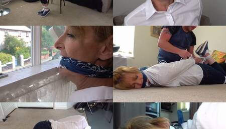 Mature woman toni g bound, gagged and taken away (mp4)