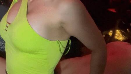 Whipping, strapon fucking and snake a sigaret on the slave