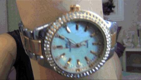 I lick swatch and rub it on pussy V3a