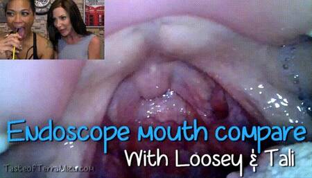 Endoscope Mouth Tour - Loosey Lu & Tali Savage - HD 720 MP4