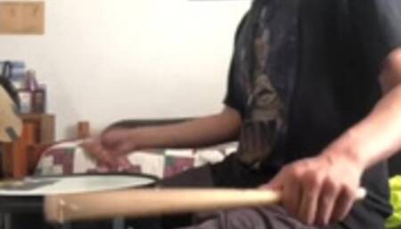 While Parents Are Moaning In The Other Room I'm Playing Drums