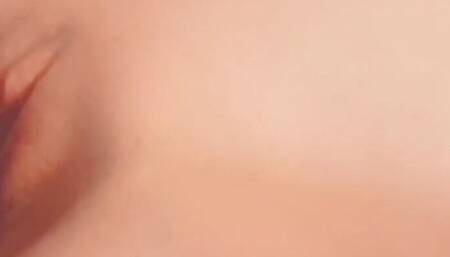 No mother  at home my Blonde shaved pussy SEXMACHINE  orgasm