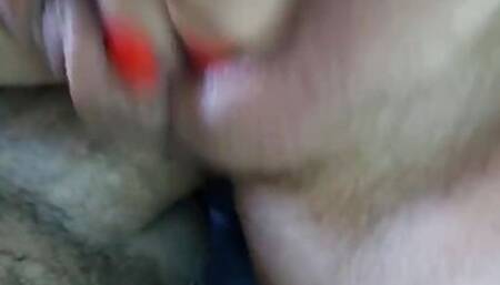 Anal sex in the car
