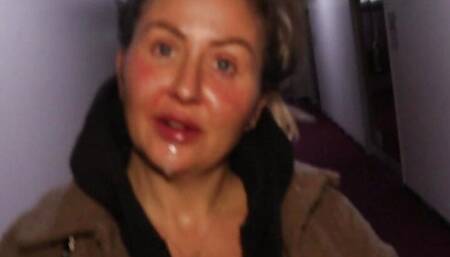 Classy Filth's CUM Walk of Shame and Didh Wash.