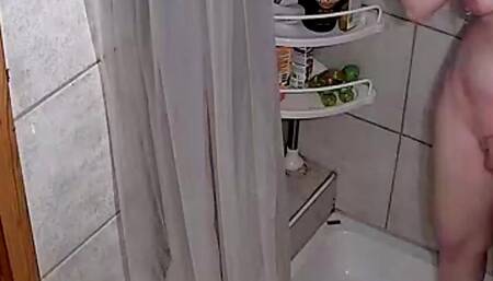 Caught in the shower while doing FaceTime