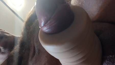Tug tug on my cock