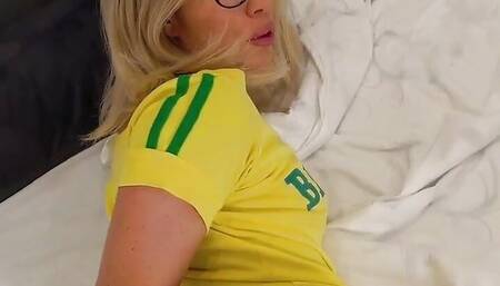 Saw how stepsister masturbates on video and fucked
