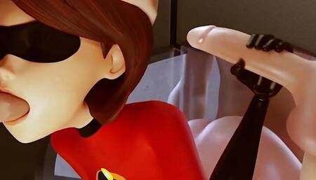 ELASTIGIRL THE INCREDIBLES ANIMATION!!