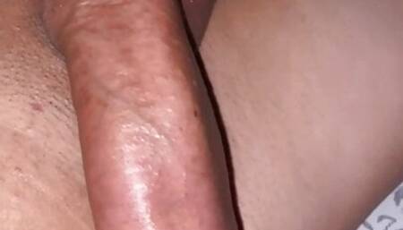 18 year old fingering his huge cock