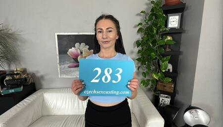 She was naked very quickly