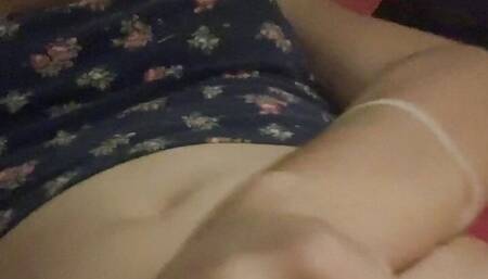 Young ecuadorian masturbating