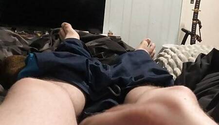 Jerking off and shooting my cum