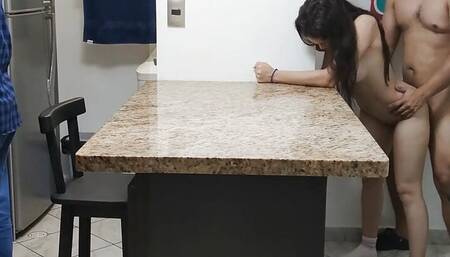 Fucking my Old Friend's Young Girlfriend in front of him because the NTR Whore