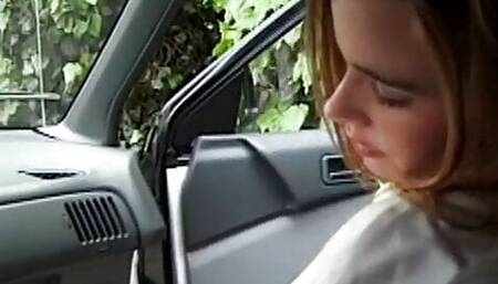 Slut brunette teen fucks her lover in front of her wife