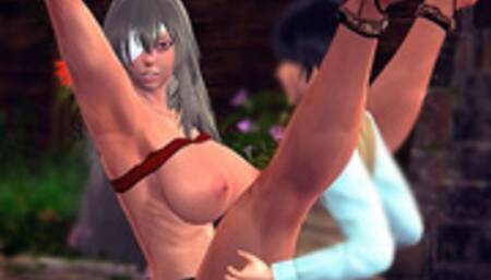 Ghislaine Dedoldia Bondaged Fucks BDSM Hentai 3d