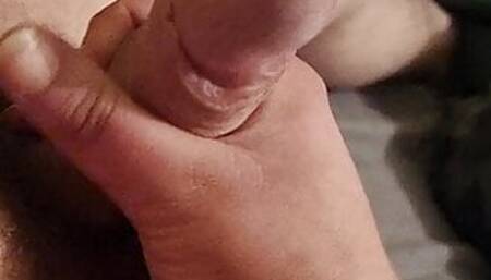 Amateur plays with dick