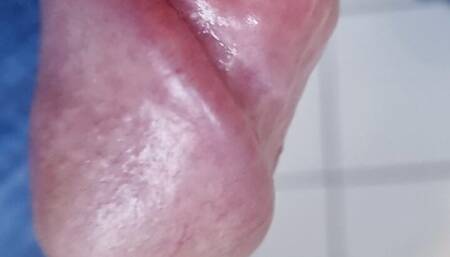 Precum in the bathroom