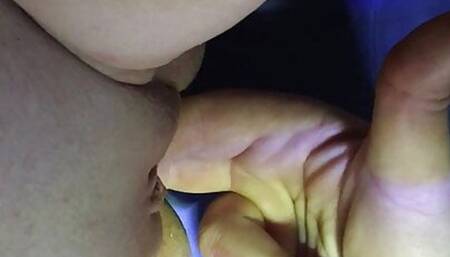 Dildo cozy under the covers