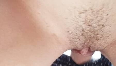 Fucking Hotwife on hotel balcony