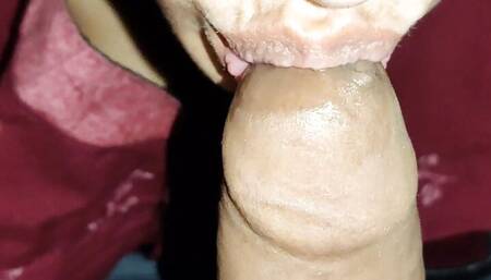 Desi Bhabhi  Dirty Talk  Blowjob  Cumshot