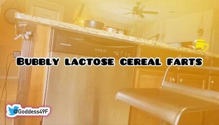 ebonybooty49 - Bubbly Lactose Cereal Farts