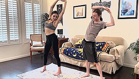 Agatha Delicious - Fucking My Sexy Yoga Teacher (HD 1080p MP4)