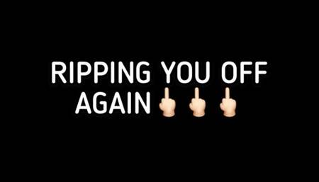 OOPS I DID IT AGAIN- RIPOFF