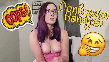 Confession Handjob