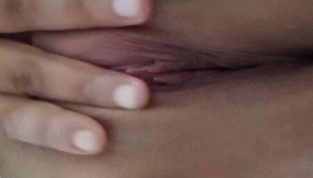 Maria is horny and sends a video to her lover while her husband is at work