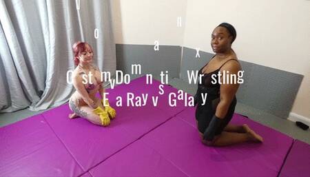 MAT WRESTLING Eva Ray - Galaxy CUSTOM DOMINATION