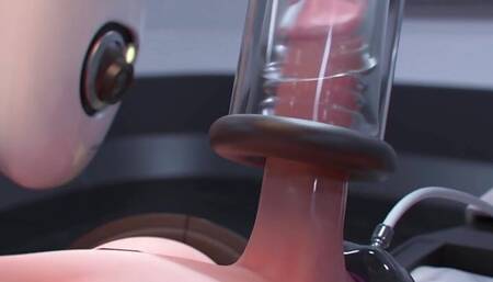 Futa Ahri Milked by Dominating AI