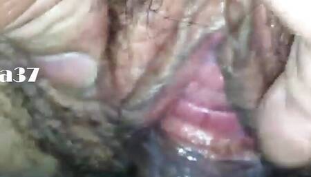 close-up sucking and fucking my wife's wet cunt